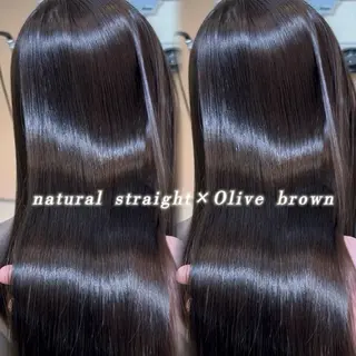 ロング カラー Euphoria新宿店所属・新宿/透明感カラー 縮毛矯正/SHOKIのヘアスタイル