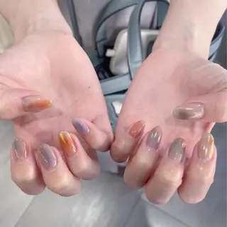 ネイル 長瀬 瑠霞のネイルデザイン