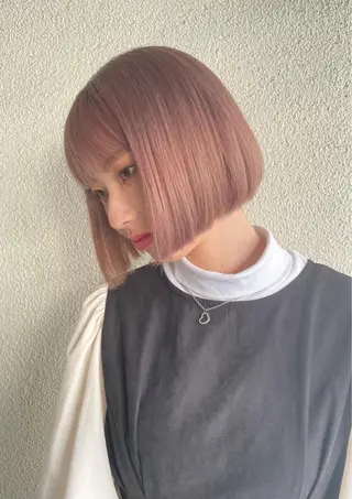 ショート カラー suvvy hairsalonのヘアスタイル