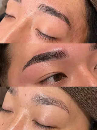 メンズ アイブロウ メンズ研究所所属・《メンズ眉毛&脱毛専 問》✨トネタイチの眉毛・アイブロウイメージ