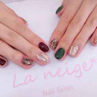 ネイル La neige* yuki 🐩🌙のネイルデザイン