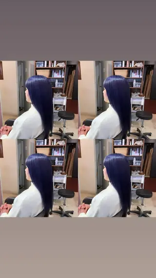 ロング カラー ekolu所属・髪質改善･縮毛矯正 特化･ユウシンのヘアスタイル