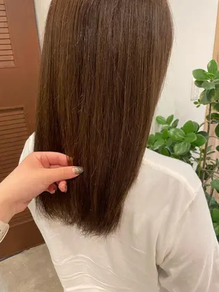 カラー ミツキ/ 透明感カラー/セットのヘアスタイル