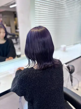 ロング カラー 💙ハイトーン韓国風 色白ヘア💙manaのヘアスタイル