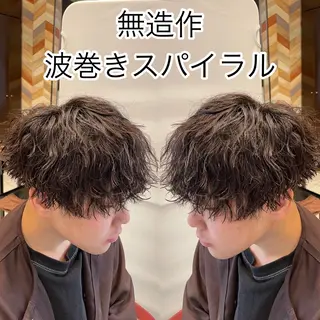 ショート 中島 稔/稲毛メンズパーマのヘアスタイル