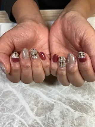 ミディアム ネイル ネイルサロン ステラのネイルデザイン