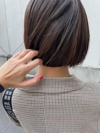 ショート さの あやねのヘアスタイル