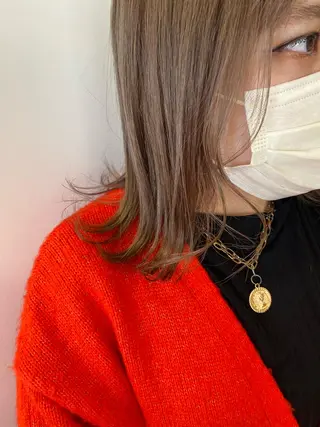 ミディアム カラー レイヤー/ウルフ🤎 mayo.のヘアスタイル