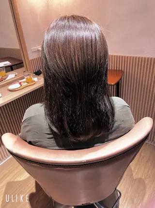 セミロング 髪質改善field 古川のヘアスタイル
