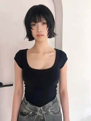 ショート 丹治 一輝ボブ/ショートのヘアスタイル