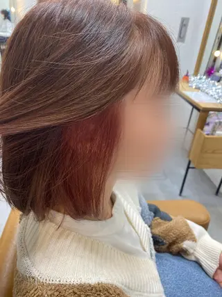ミディアム 福原 未来のヘアスタイル