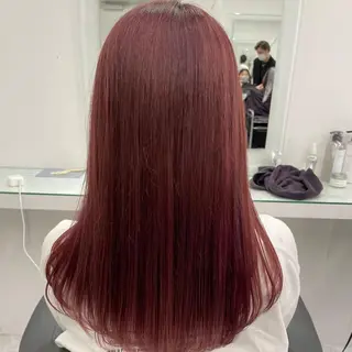 ロング カラー 🫧うる艶トレンド 🫧透明感カラーのヘアスタイル