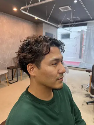 パーマ メンズ men's&ladys J'sGrace【メンズアンドレディース ジェイズグレイス】所属・🌻J'sGrace /JUMA🌻のヘアスタイル