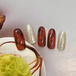 ネイル ⭐︎休業中の練習⭐︎ JNA認定講師髙橋のネイルデザイン