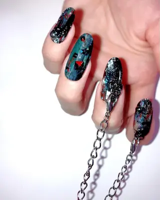 ネイル Spiky とうげ ふうかのネイルデザイン