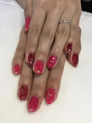 ネイル 💎🐰 saki. m 🐰💎のネイルデザイン