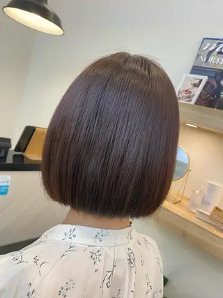 ショート コテ巻き風パーマ✨ かつみのヘアスタイル