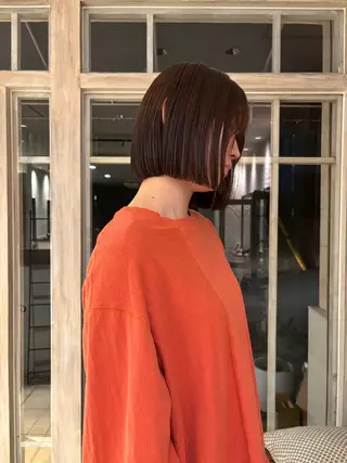 ショート saya/似合わせ /透明感カラーのヘアスタイル