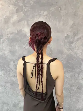 ヘアアレンジ Asuka/髪質改善 /カラー/ヘアセットのヘアスタイル