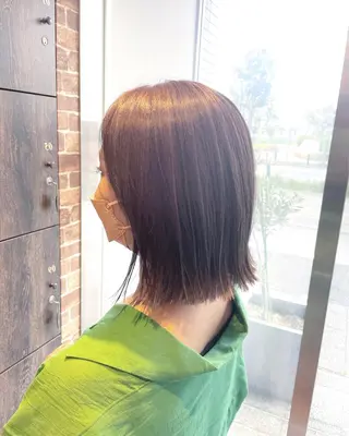 ミディアム カラー sweetroom所属・12月特別価格✨/ 平塚/佐藤郁也のヘアスタイル