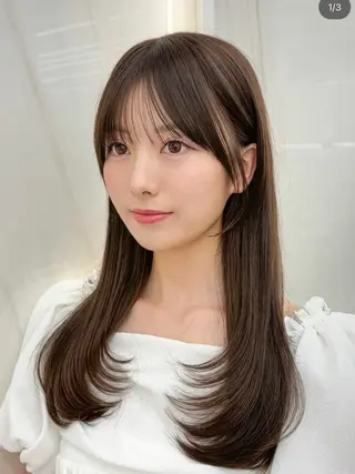 ロング 🌿レイヤー/暖色/ 艶カラー/Rukiのヘアスタイル