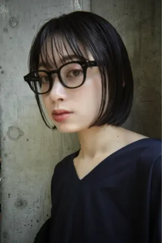 ショート 【縮毛矯正髪質改善】 中山健太のヘアスタイル