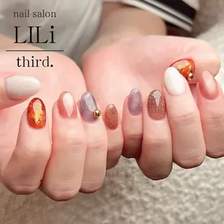 ネイル nail salon LILi third.所属・Saya ᵕ̈*のネイルデザイン