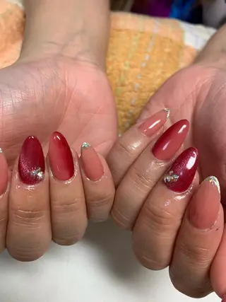 ネイル rukianail 新里のネイルデザイン