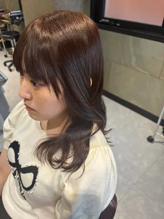 ミディアム La fith hair arc 高槻店所属・Chisato🤍 高槻/ボブ/ショートのヘアスタイル