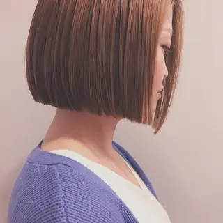 ショート カラー パーマ 土屋かすみ✁︎. ꙳ 姫カットのヘアスタイル