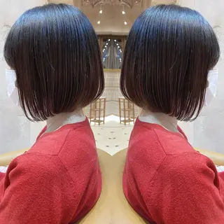 ショート カラー ツヤ髪になりたい方へ 🩷柴田知亜希のヘアスタイル