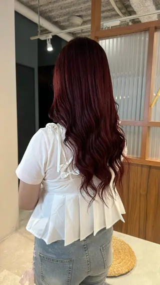 カラー 優梨 EIGHT💞のヘアスタイル