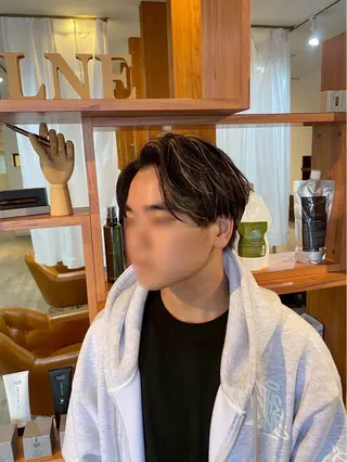 メンズ 中島 正敏のヘアスタイル