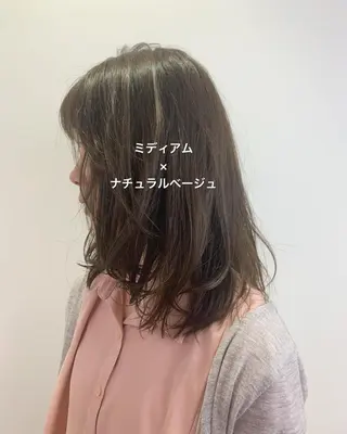 ミディアム カラー SALOWIN神戸三宮店所属・【美髪を叶える】中谷 彰宏（アキ)のヘアスタイル