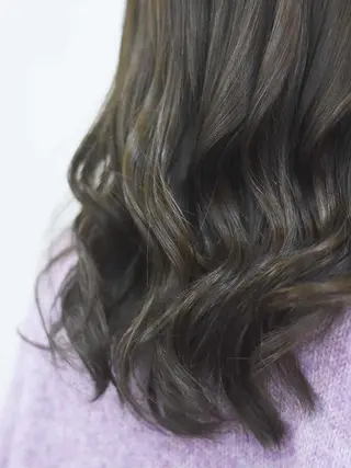 カラー セミロング 韓国ヘア🇰🇷 Misuzuのヘアスタイル