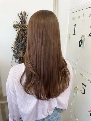ロング カラー ヘアアレンジ belta.🌱 安藝夏花🌻のヘアスタイル