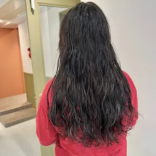 ロング パーマ メンズカット /パーマ🍀田畑玖音のヘアスタイル