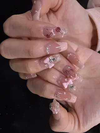 カラー oneplus cocoのネイルデザイン