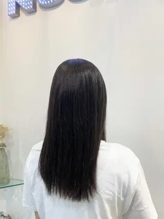 ロング 髪質改善カラー🤍 エクステ✨君島由実子のヘアスタイル