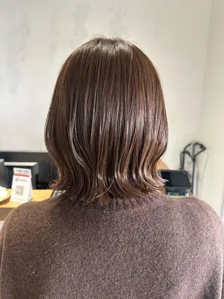 ミディアム カラー ヘアアレンジ 落合　眺 (オチアイ　ノゾミ)のヘアスタイル