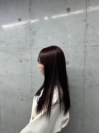 セミロング カラー peqss/ keita🏄‍♂️のヘアスタイル