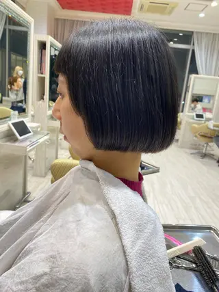 ショート 松尾 怜奈のヘアスタイル