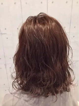 ミディアム カラー 韓・中華美女ヘア 🇰🇷×🇨🇳のヘアスタイル