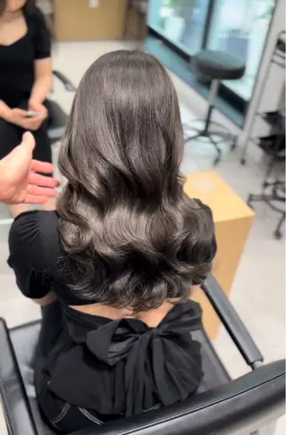 ロング カラー 福岡【髪質改善】 艶カラー/ MIHOのヘアスタイル