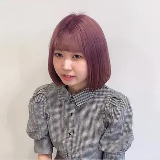 ショート カラー 【カラー支持率No. 1】リノ🪐のヘアスタイル