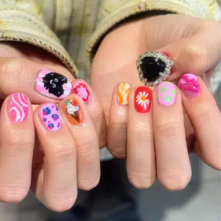 ネイル ハイトーン特化 pepe🎀のヘアスタイル