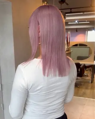 セミロング カラー FORT/ AIRIのヘアスタイル