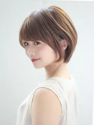 ショート カラー little 小濱彰太のヘアスタイル