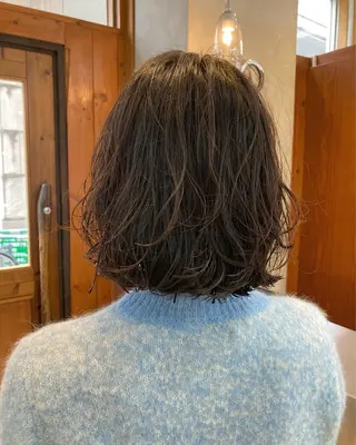 ショート パーマ fille所属・金子 歩実のヘアスタイル