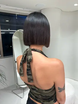 ショート カラー keen 立川のヘアスタイル